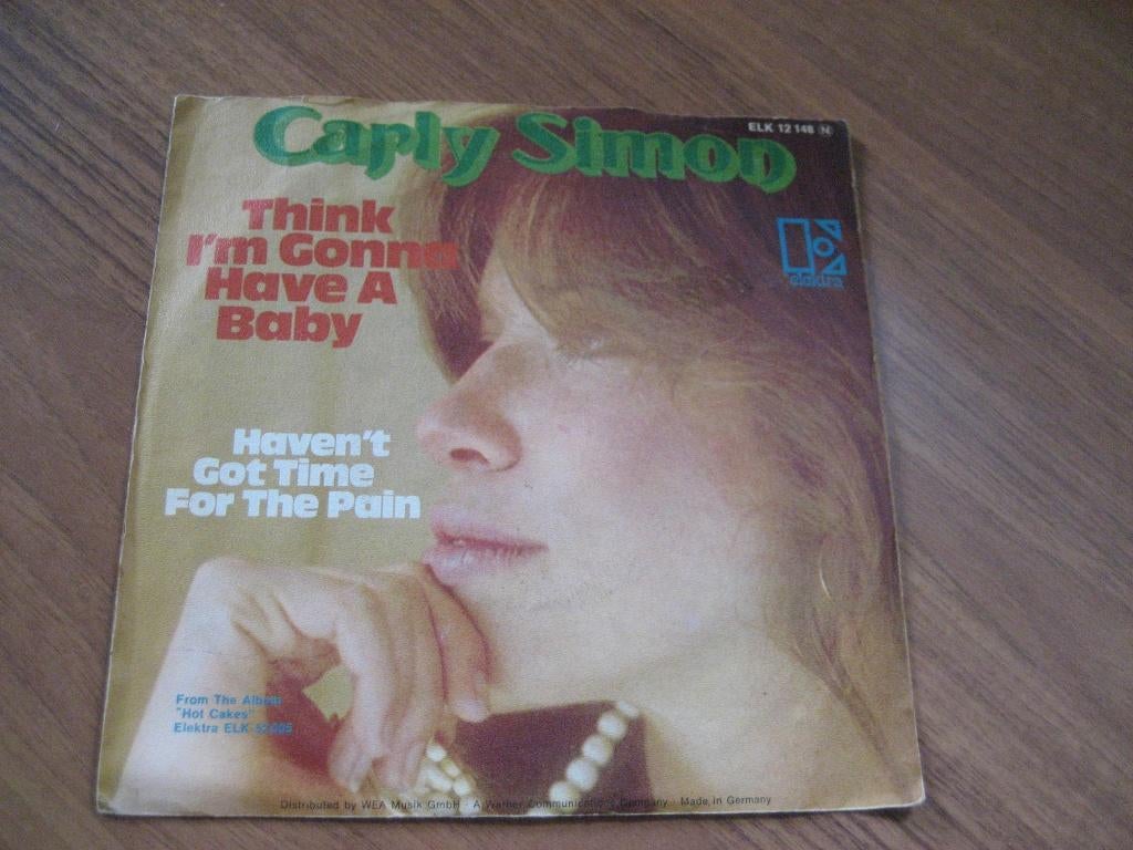 Carly simon single, Cd's en Dvd's, Vinyl Singles, Gebruikt, 7 inch, Single, Ophalen of Verzenden