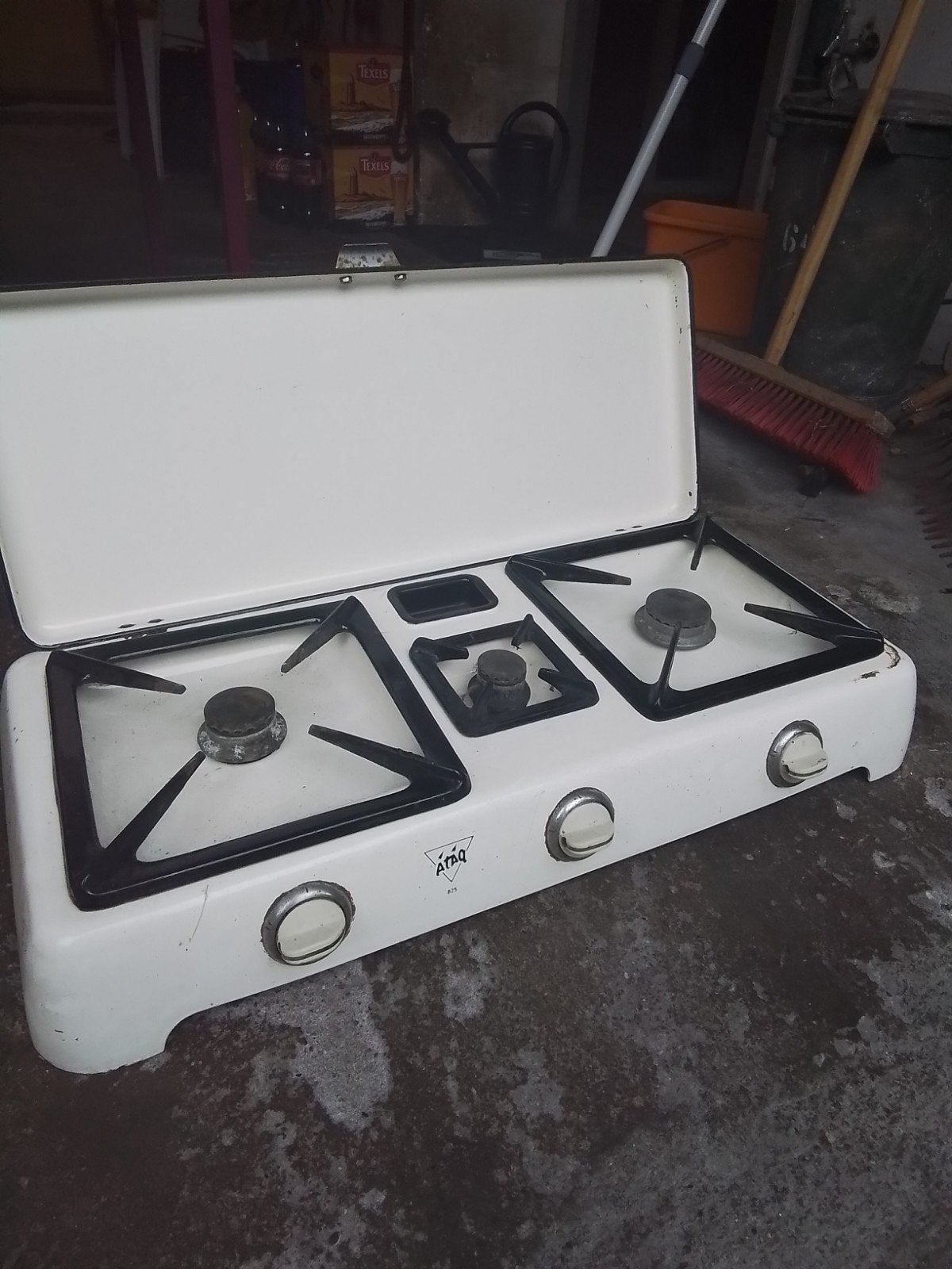 vintage fornuis, Witgoed en Apparatuur, Ophalen, Gebruikt, Minder dan 85 cm, 3 kookzones of minder