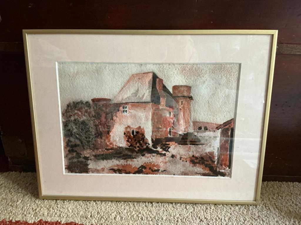 Aquarel van Otto Hoogkamp 🌺 1993 🌺 Bekende schilder, Antiek en Kunst, Kunst | Schilderijen | Klassiek, Ophalen