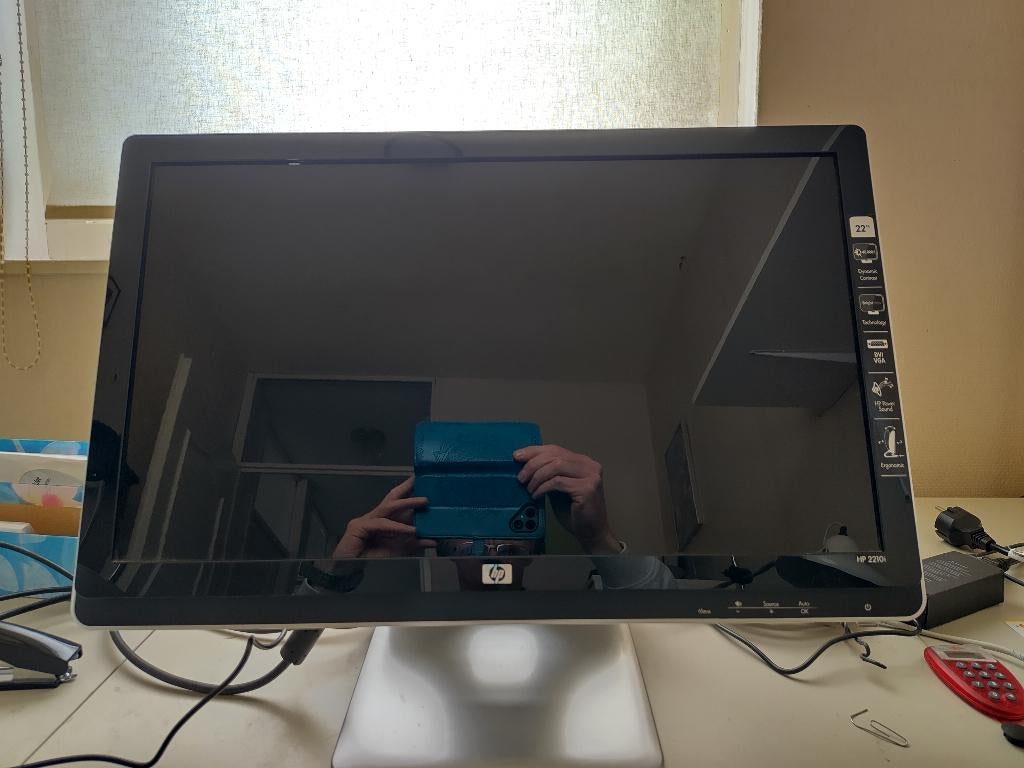 Beeldscherm, Computers en Software, Monitoren, Ophalen, Gebruikt, Kantelbaar, HP