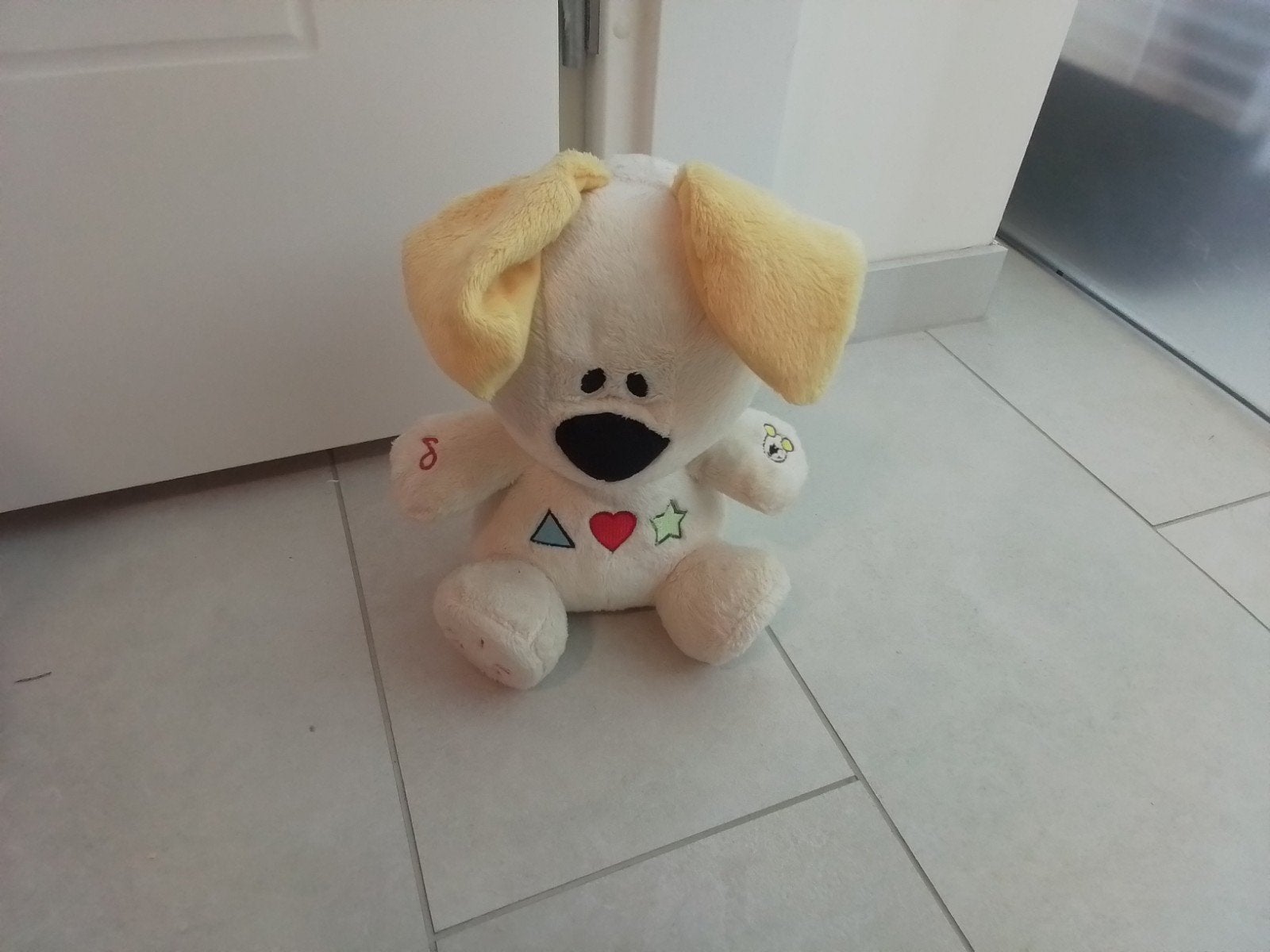 Sprekende Pip de Hond - Educatief Speelgoed, Overige merken, Zo goed als nieuw, Middelgroot (20 tot 80 cm), Geel