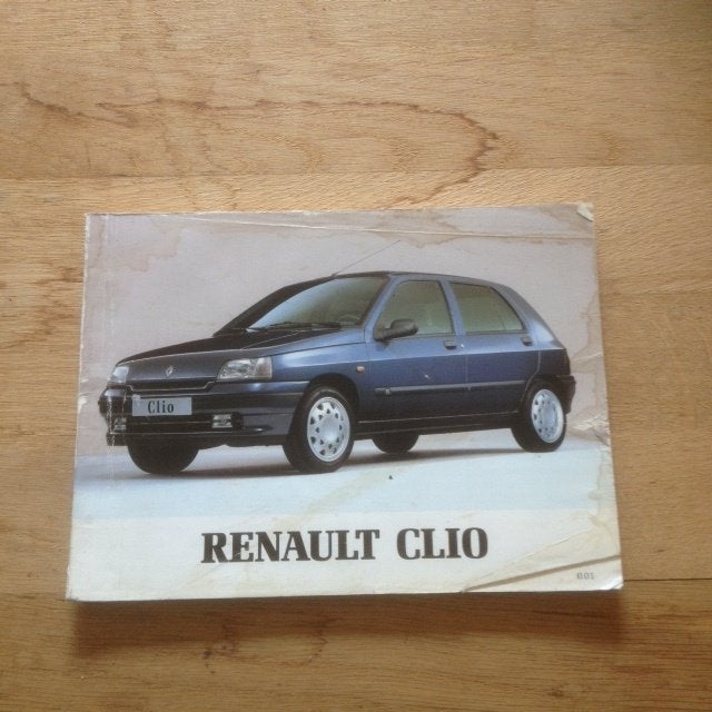 Handleiding/Instructieboekje Renault Clio 1994 NL, Auto diversen, Handleidingen en Instructieboekjes, Ophalen of Verzenden