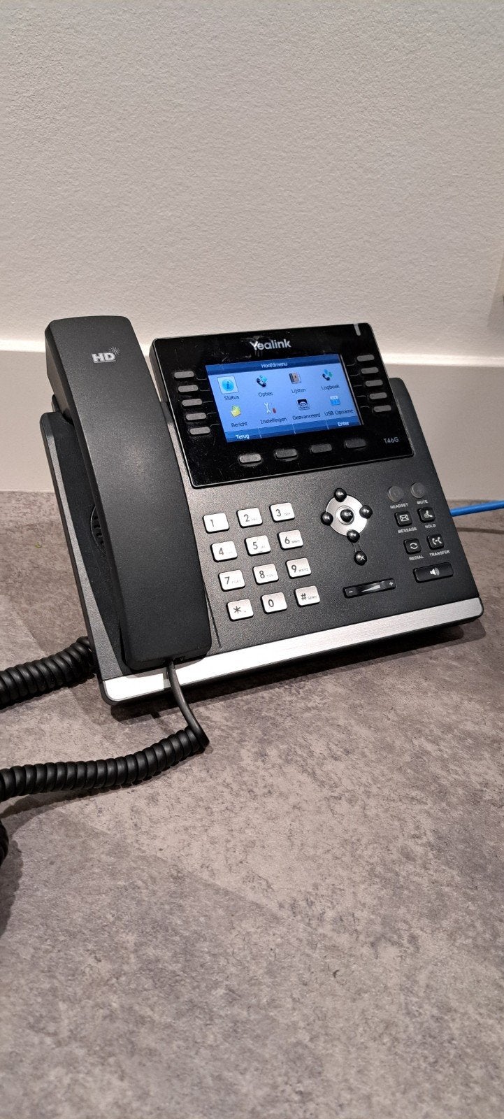 Yealink T46S Telefoon 14 stuks, Ophalen, Gebruikt