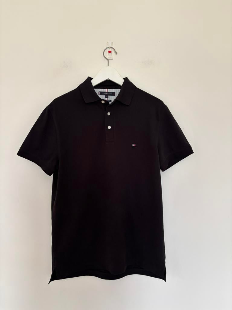 Nieuwe polo Tommy Hilfiger M/38, Ophalen of Verzenden, Zo goed als nieuw, Maat 48/50 (M), Zwart