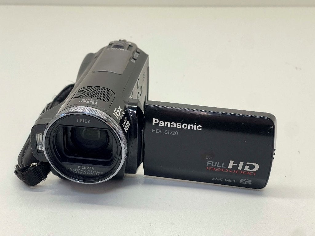 Panasonic HDC-SD20 Full HD videocamera -16x optische zoom, Full HD, N, Panasonic, N