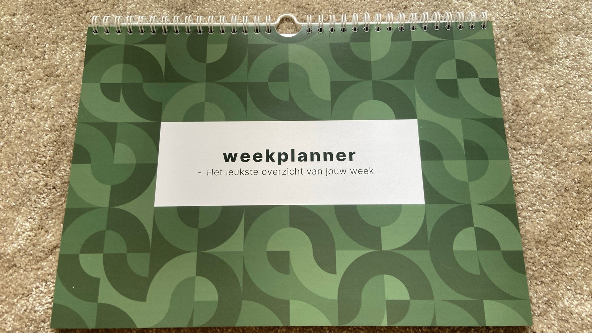 Groene weekplanner voor kinderen (nieuw), Diversen, Agenda's, Ophalen of Verzenden, Nieuw