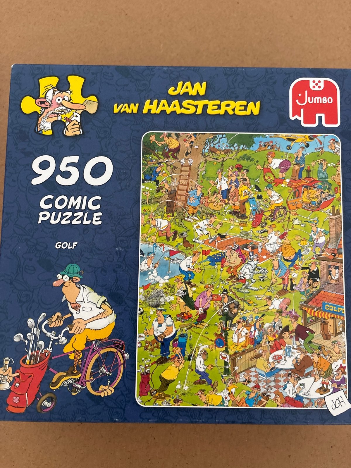 Jan van Haasteren Golf Comic Puzzel 950 stukjes, Ophalen of Verzenden, 500 t/m 1500 stukjes, Zo goed als nieuw, Legpuzzel