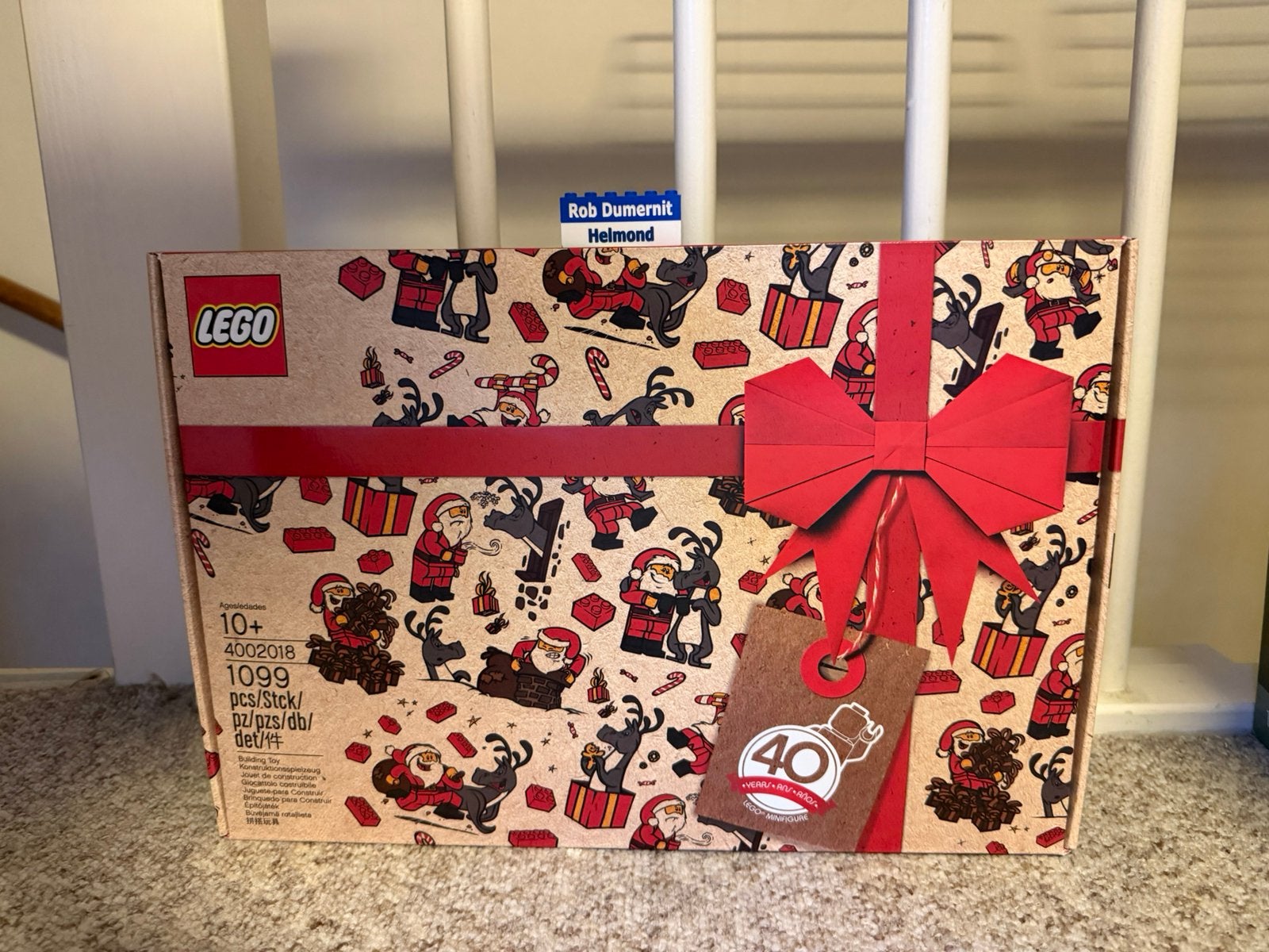 Lego 4002018; Employee Exclusive, Employee Christmas Gift, Overige thema's, Lego, Nieuw, Ophalen of Verzenden