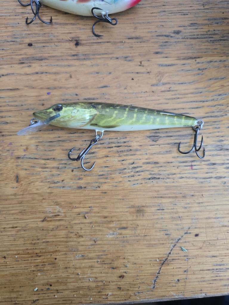 Salmo Pike 11cm plug - Snoek kunstaas, Ophalen of Verzenden, Gebruikt, Kunstaas