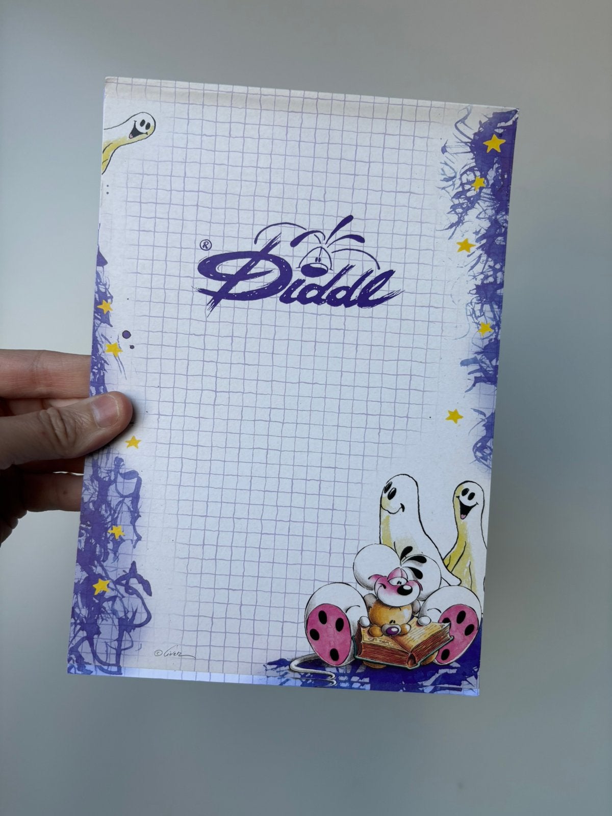 Diddl a5 blok nummer 343, Verzenden, Zo goed als nieuw, Papier, Kaart of Schrift