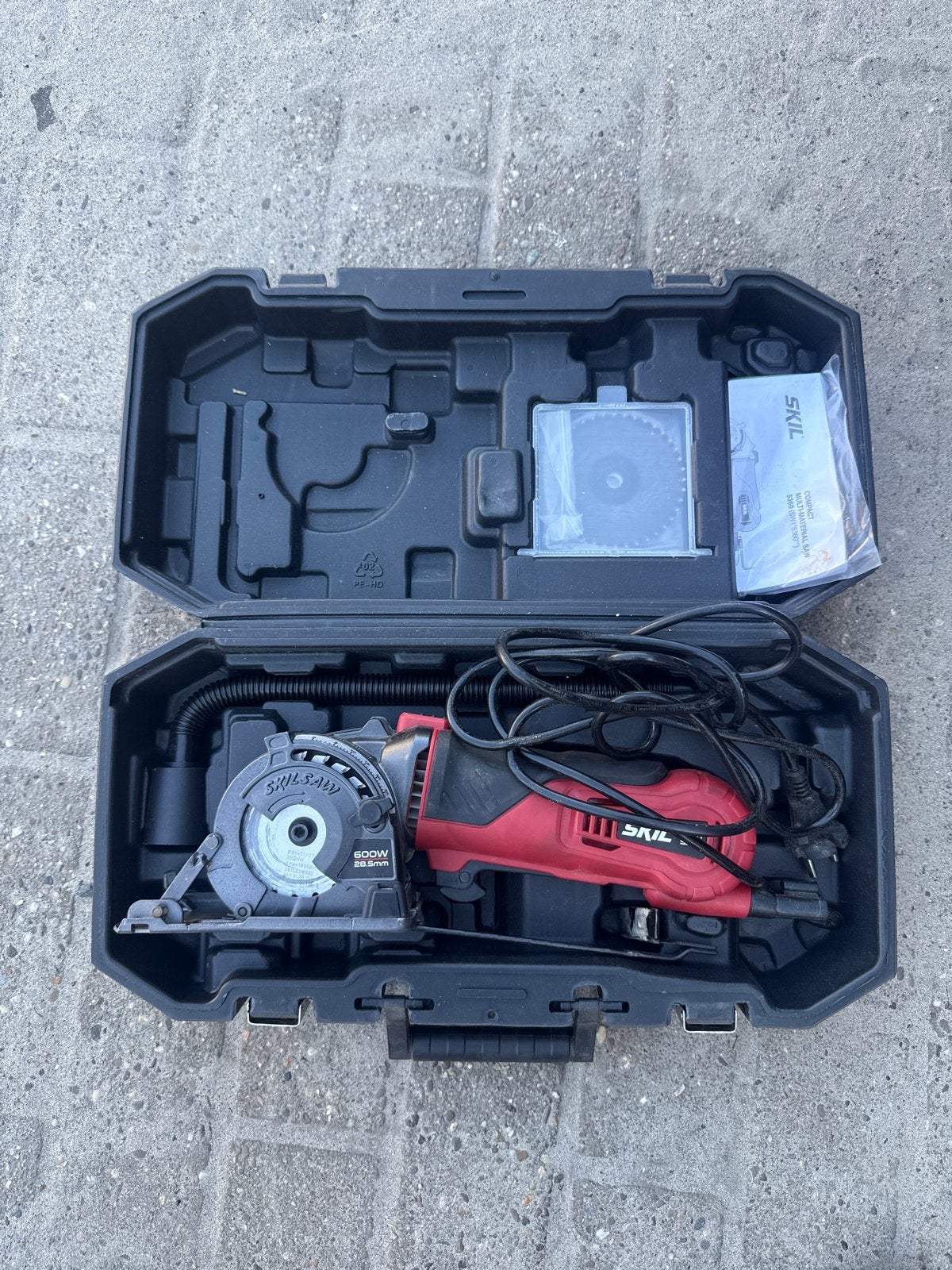 Skil Compact Multi-Material Zaag 5360 (600W), Gebruikt, Cirkelzaag, 600 tot 1200 watt, Ophalen of Verzenden