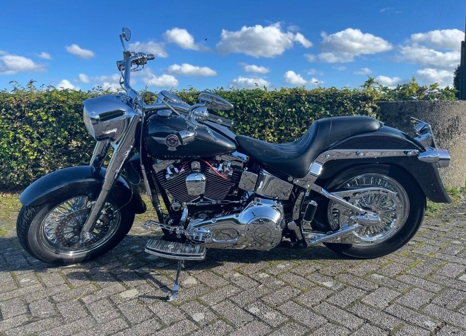 Hele mooie Big Spoke Fatboy, Motoren, 2 cilinders, Particulier, Overig