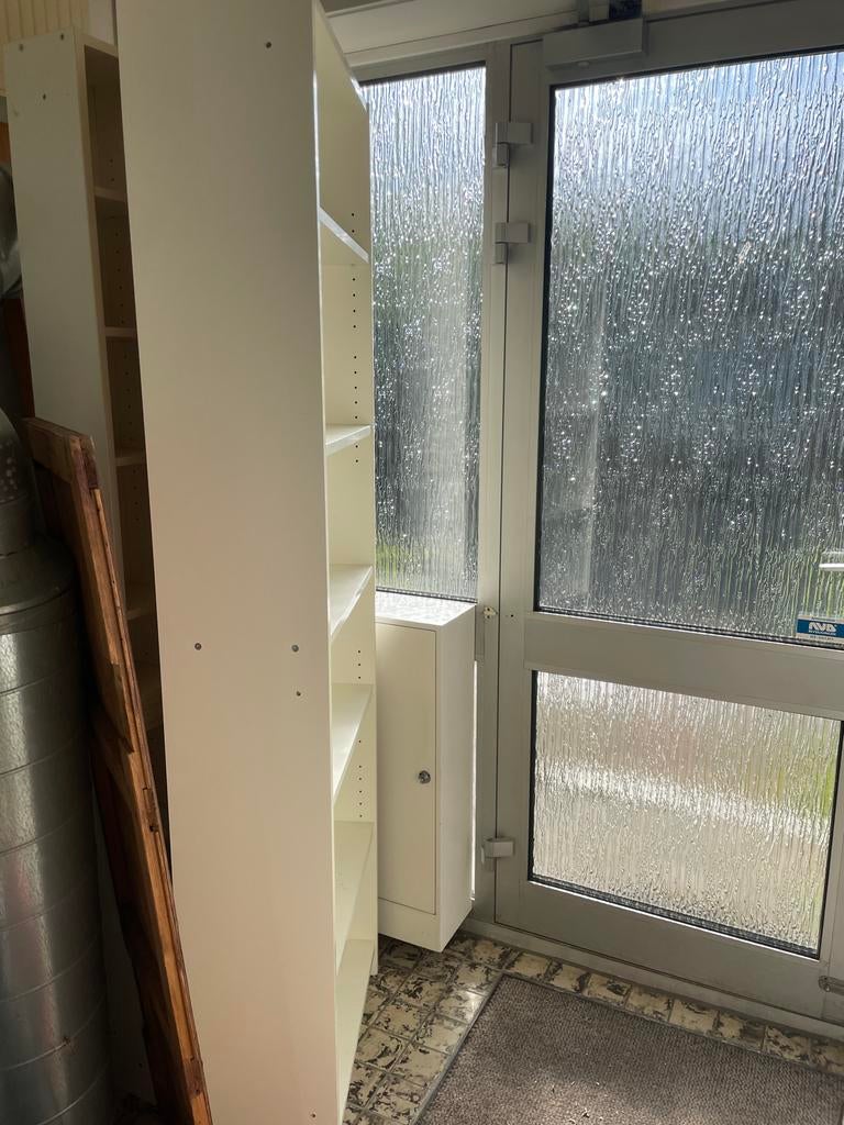 Billy Witte boekenkast en cd kast, Ophalen, Met plank(en), Minder dan 50 cm, Gebruikt