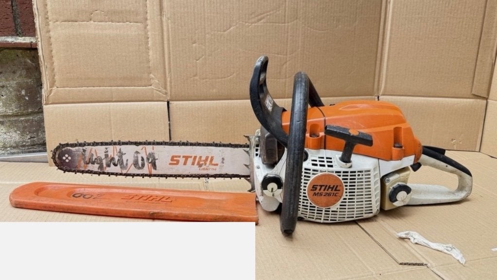 STIHL MS 261 C Benzine-Kettingzaag, Verzenden, Zo goed als nieuw, Stihl
