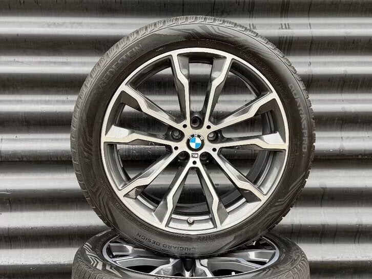 20” Orig Bmw Styl 699M G01 G02 x3 x4 velgen 4 Season Banden, Ophalen, Banden en Velgen, All Season, 20 inch