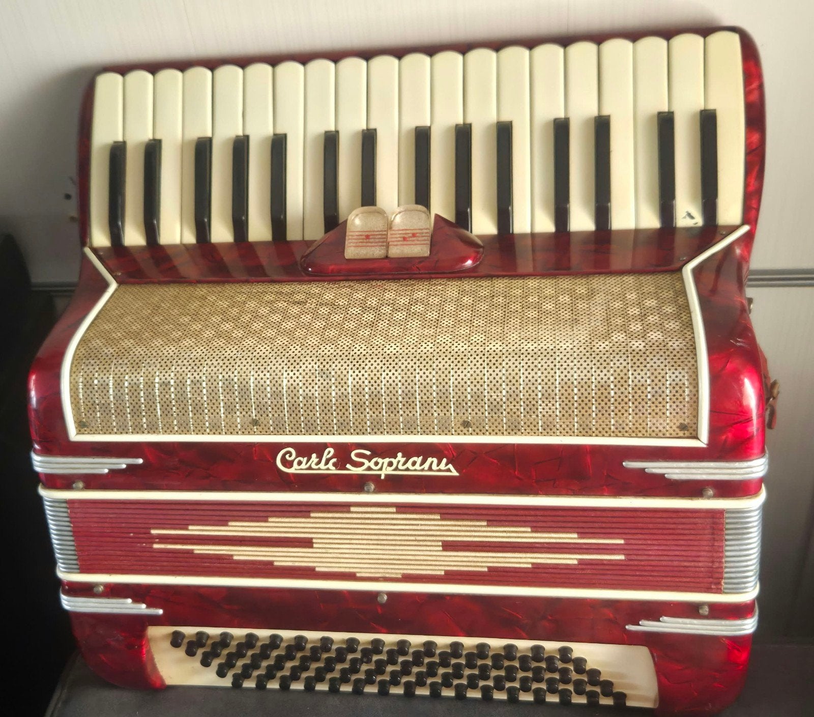 Carlo Soprani accordeon, Overige merken, Gebruikt, Overige formaten, Toetsaccordeon
