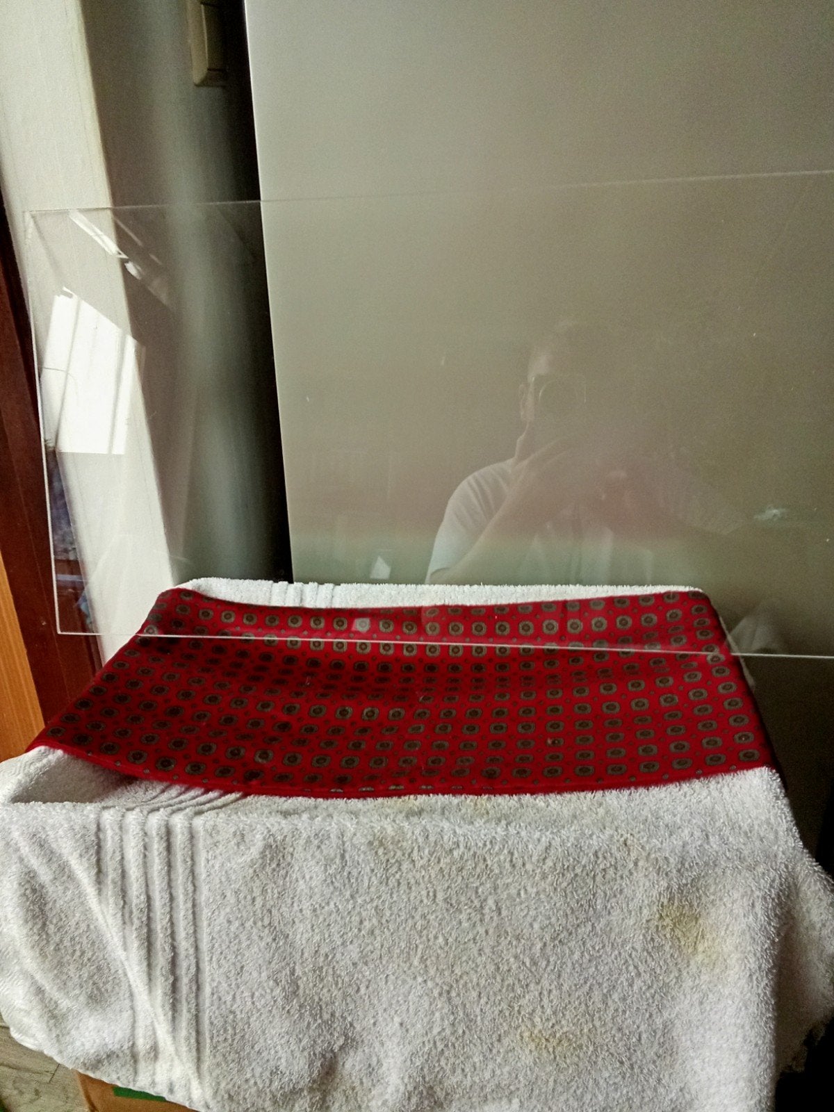 2 Glasheldere Acryl platen 67x36 cm - Boekenplank/Isolatie, Doe-het-zelf en Verbouw, Gebruikt, Minder dan 80 cm, Minder dan 80 cm