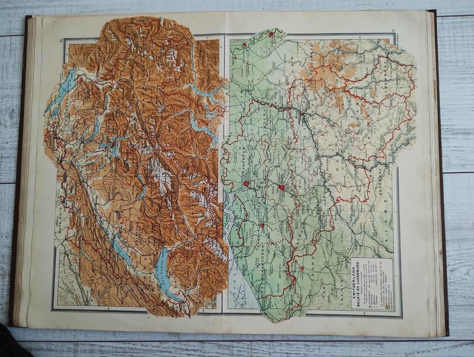 Bos-Niermeyer Schoolatlas der Gehele Aarde - J.B. Wolters, Ophalen of Verzenden, Gelezen, Bosatlas