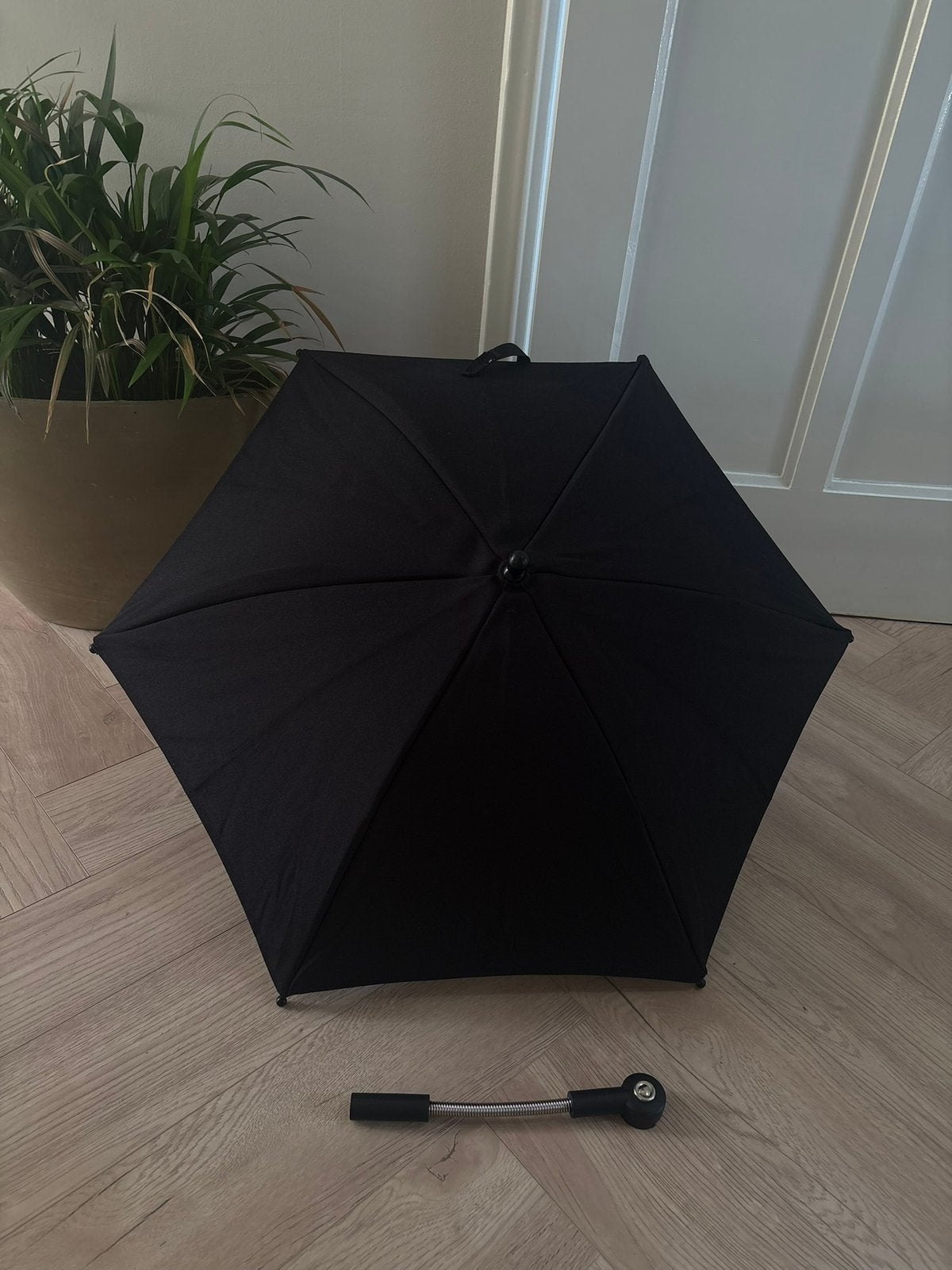 Joolz Space Black Parasol Paraplu Day Geo Hub Aer, Ophalen of Verzenden, Zo goed als nieuw, Zwart