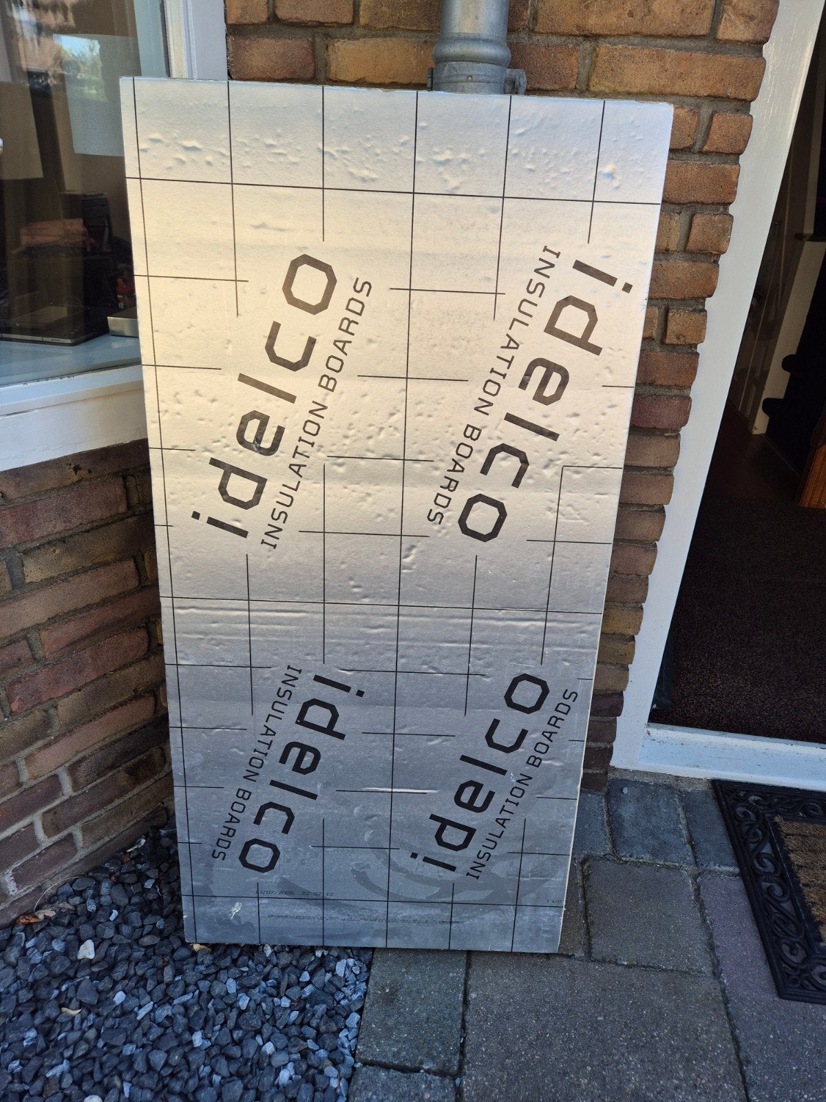 1 Idelco isolatieplaat- Hardschuim (PIR) 10 cm Gratis, Ophalen, Dakisolatie, Nieuw, Hardschuim (Pir)