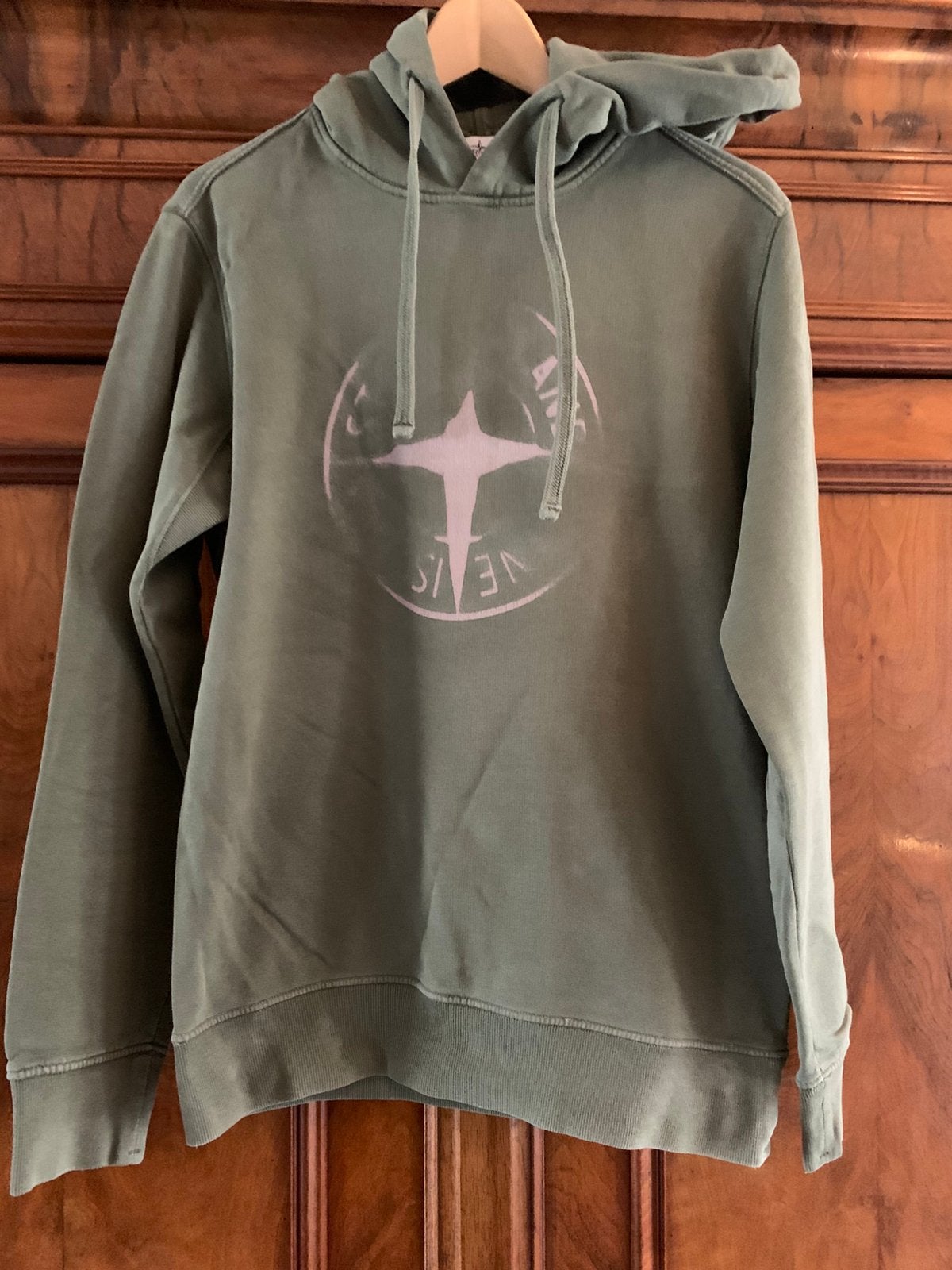 Stone Island hoodie, Kleding | Heren, Truien en Vesten, Ophalen of Verzenden, Gedragen, Maat 48/50 (M), Groen