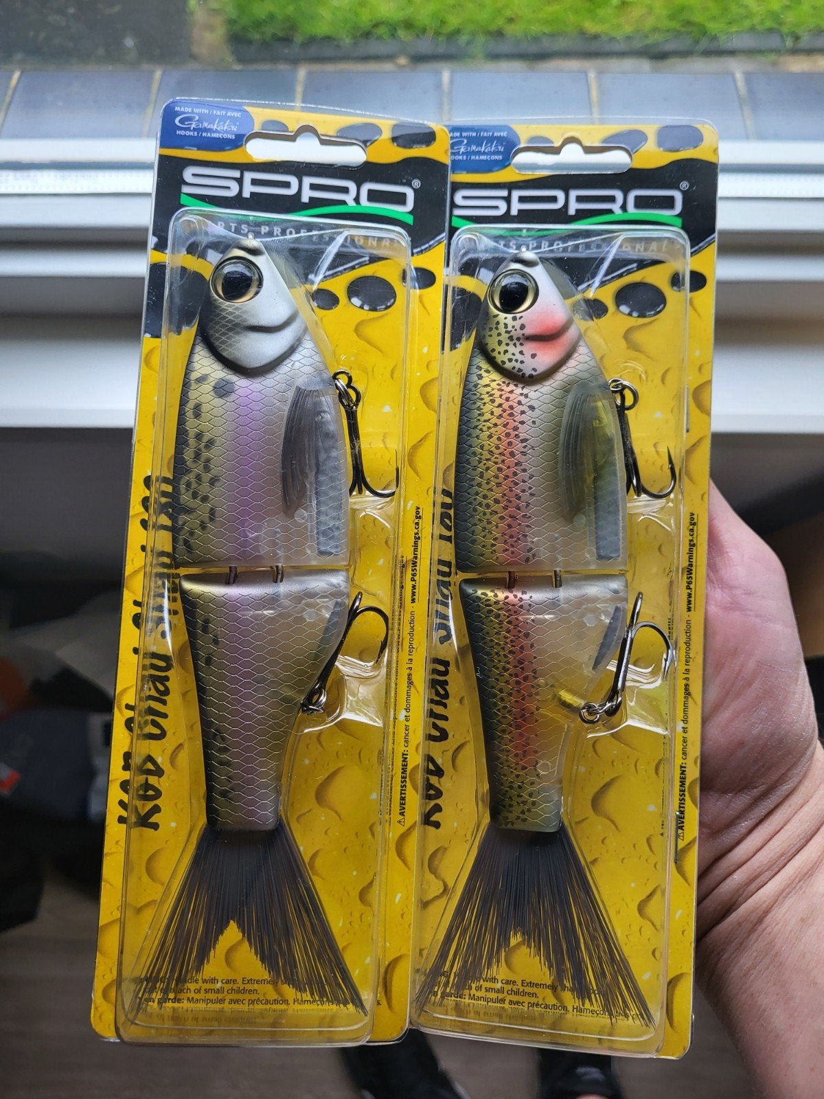 2x Spro Kgb chad shad 180, Watersport en Boten, Hengelsport | Zeevissen, Ophalen of Verzenden, Nieuw, Overige typen