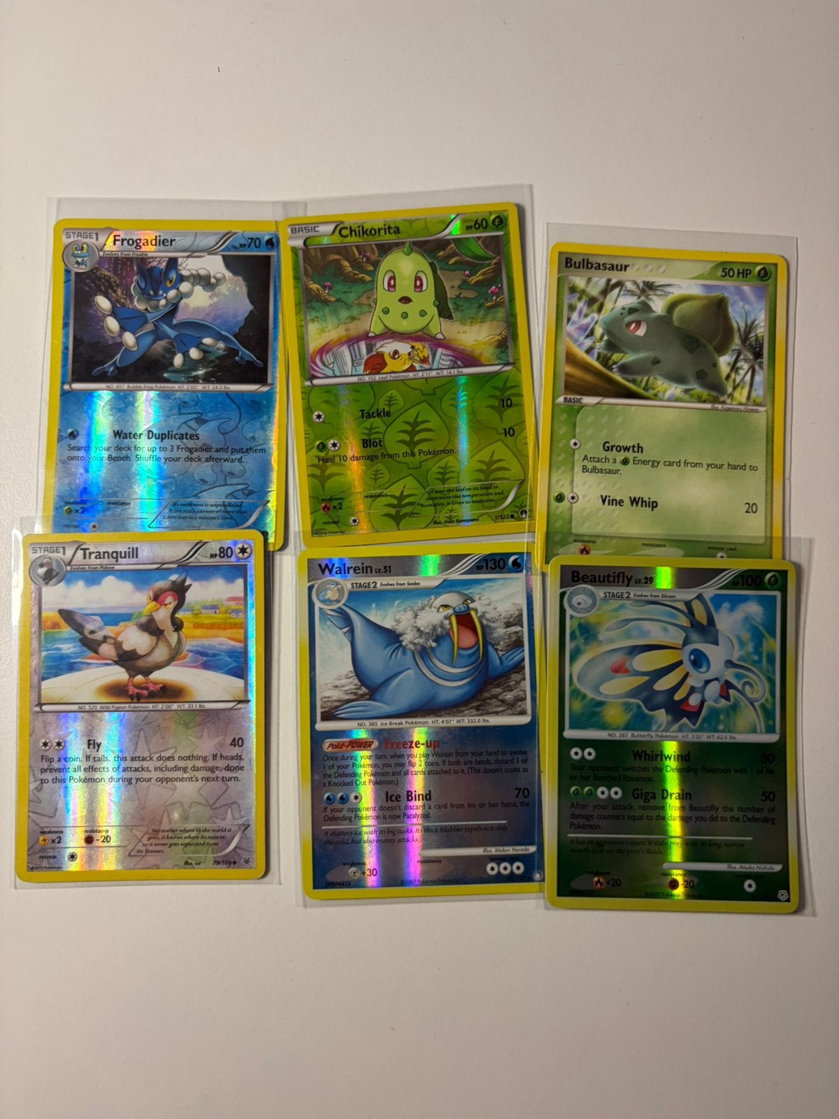 Pokemon kaarten - Vintage & Midera bulk/reverse holo, Ophalen of Verzenden, Zo goed als nieuw, Meerdere kaarten