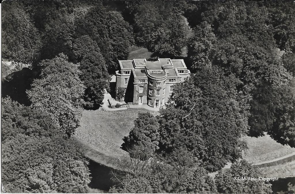 Zeist, St. Willibrordus College Katwijk, De Breul, luchtfoto, Verzenden, 1940 tot 1960, Ongelopen, Utrecht