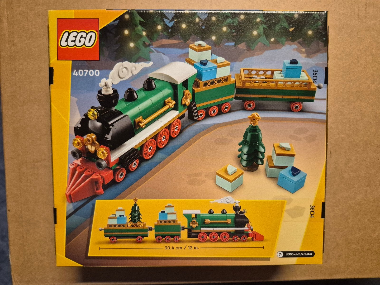 te koop lego 40700 winter vakantie trein, Ophalen of Verzenden, Nieuw, Complete set, Lego
