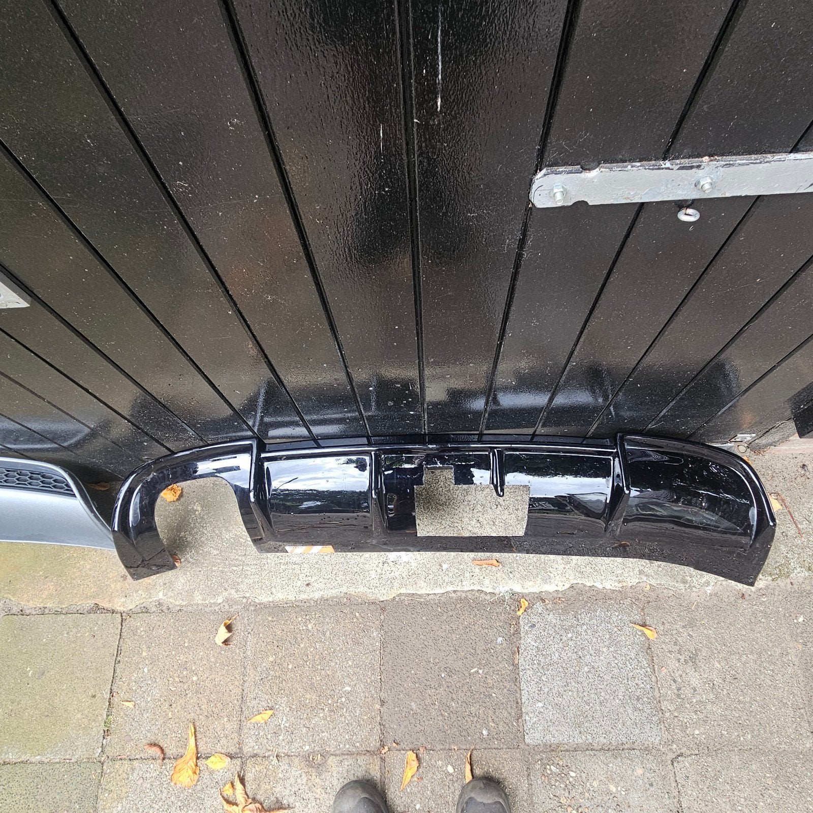 2 Audi A3 Limousine Diffusers - Zwart en Grijs, Ophalen of Verzenden, Voor, Audi, Bumper
