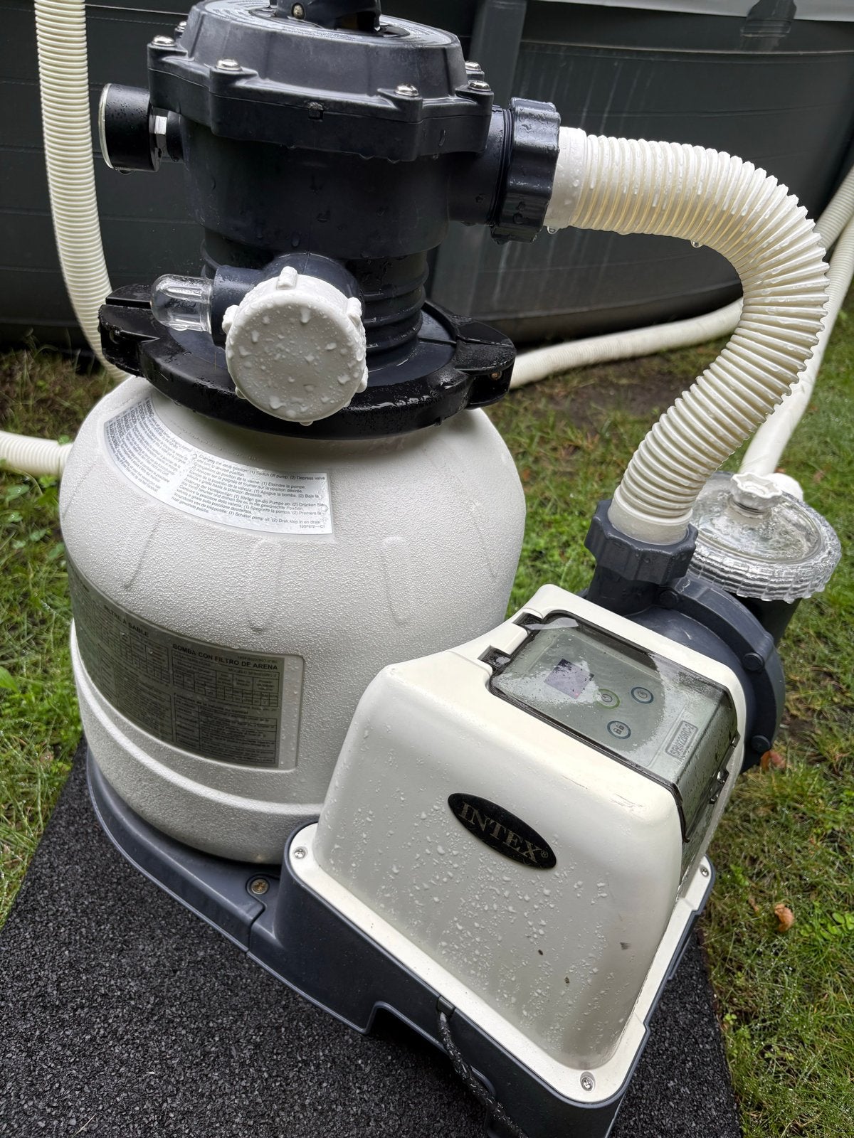 Intex zandfilterpomp voor zwembad, Tuin en Terras, Ophalen, Gebruikt, Zwembadpomp