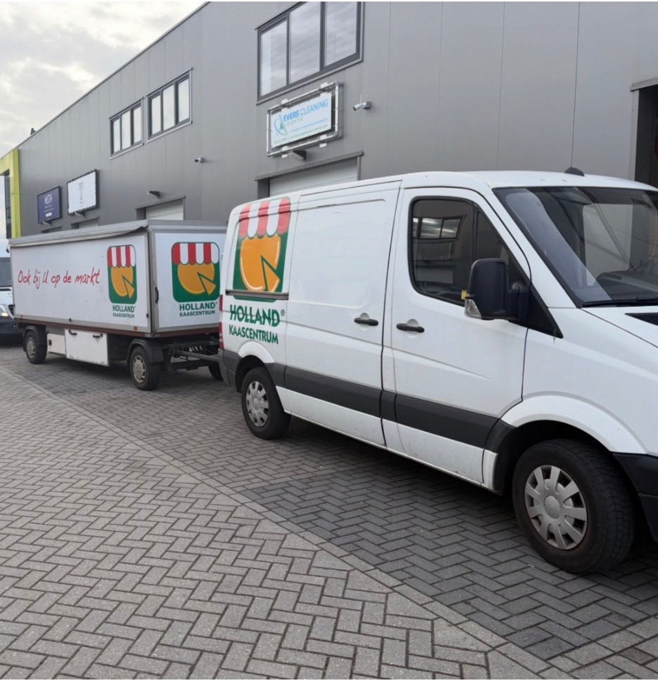 Verkoopwagen haverkate, Ophalen