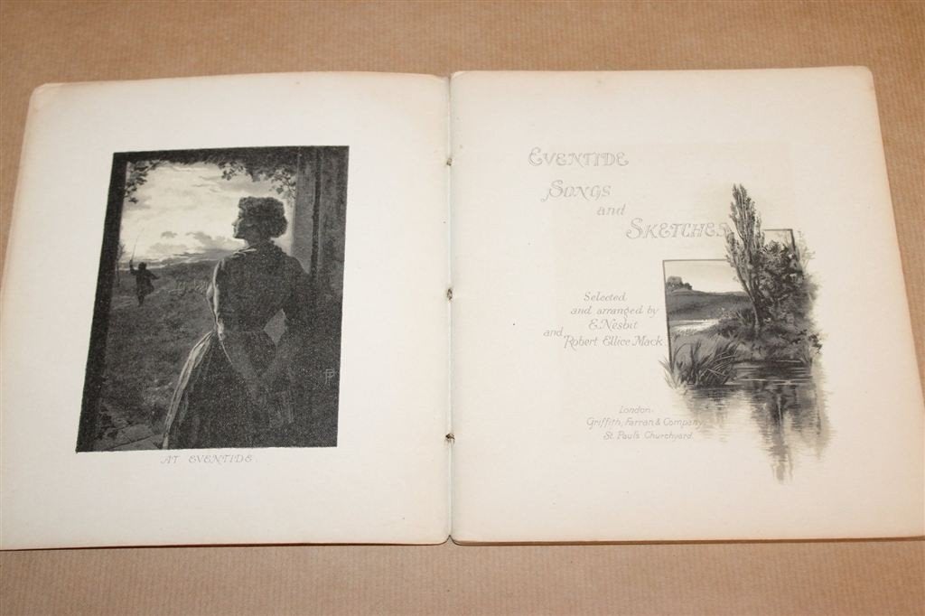 Eventide Songs and Sketches — Victoriaanse Poezie ca. 1888, Ophalen of Verzenden