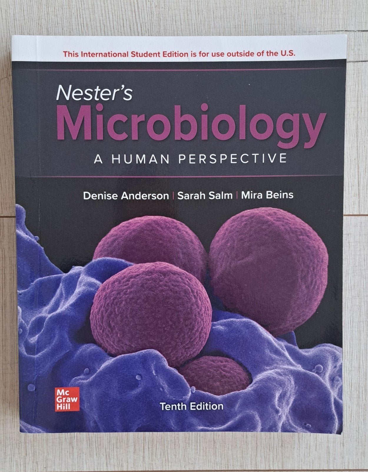 Nester's Microbiology: A Human Perspective - Tiende Editie, Zo goed als nieuw, Denise Anderson, Sarah Salm, Mira Beins, Beta, HBO
