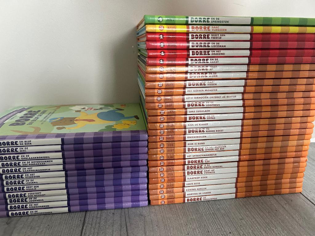 Borre boekjes, Boeken, Ophalen, Fictie algemeen, Jongen of Meisje, Borre