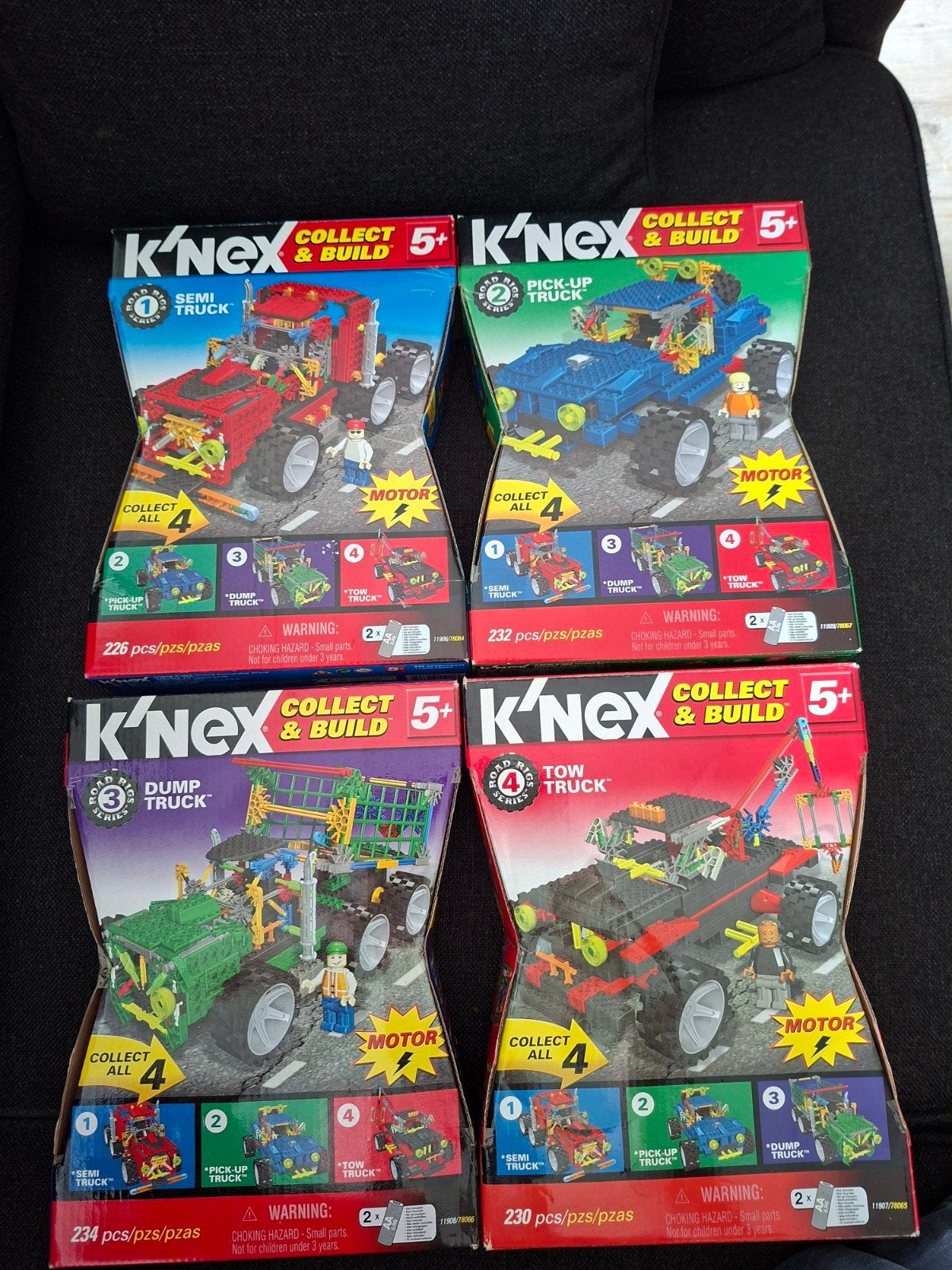 K'nex 4 dozen collect and build Ultra truckset 2008, Ophalen of Verzenden, Nieuw