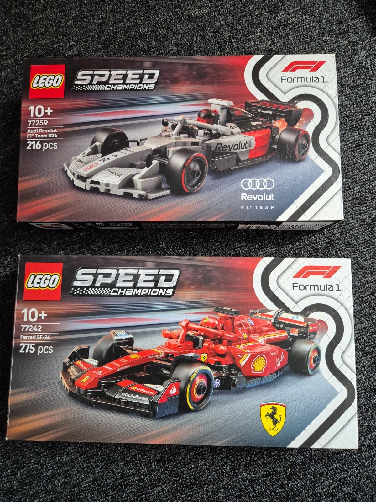 LEGO Speed Champions F1: Audi Revolut (nieuw)& Ferrari SF-24, Ophalen of Verzenden, Zo goed als nieuw, Overige merken