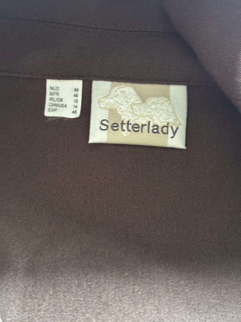 Setterlady mouwloos vest maat 44 bruin, Kleding | Dames, Ophalen of Verzenden, Zo goed als nieuw, Maat 42/44 (L), Bruin