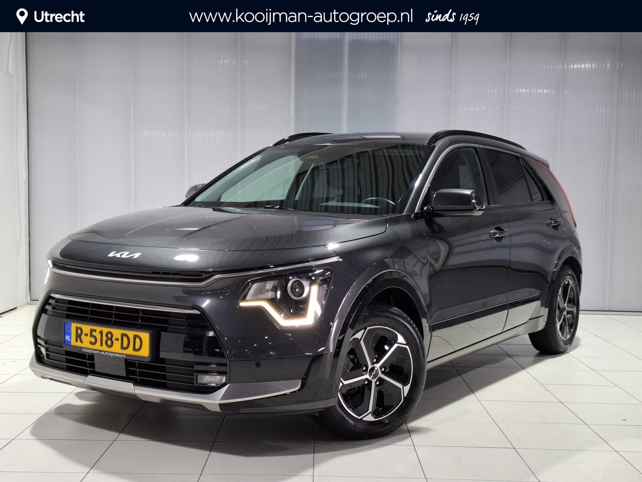 Kia Niro 1.6 GDi Hybrid DynamicLine Apple Carplay/Android Au, Auto's, Kia, Bedrijf, Te koop, Niro, ABS, Achteruitrijcamera, Adaptive Cruise Control