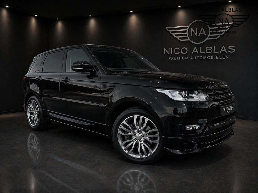 Land Rover Range Rover Sport 3.0 V6 SC HSE Black Edition 1e, Auto's, Automaat, Gebruikt, Euro 6, 2995 cc