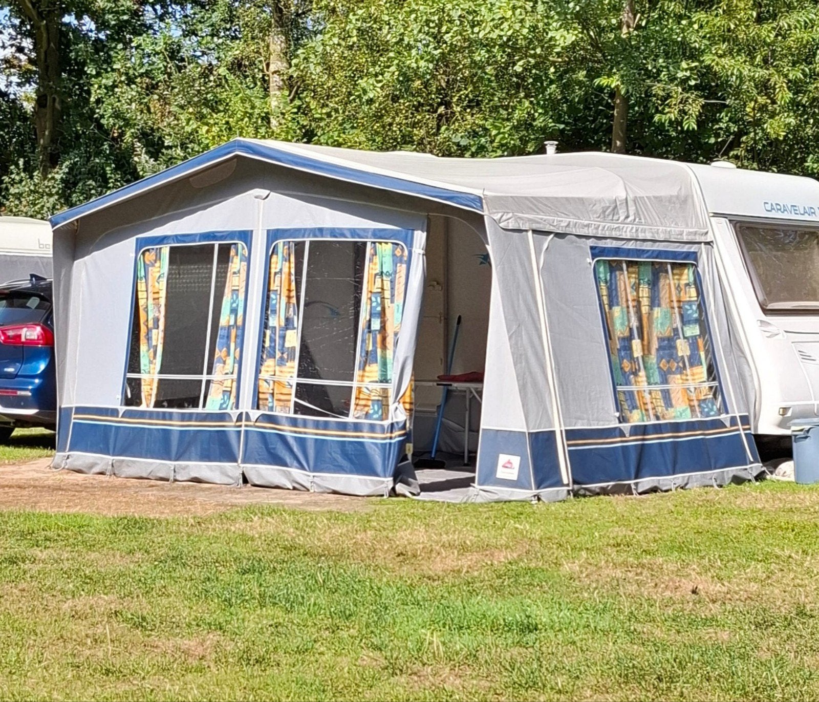 Voortent, Ophalen, Gebruikt