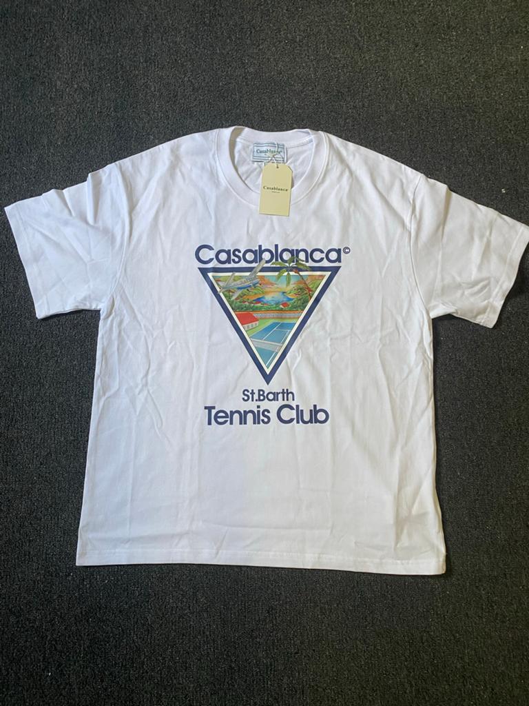 Nieuw Casablanca St. Barth Tennis Club T-shirt Maat M, Ophalen of Verzenden, Nieuw, Maat 48/50 (M), Wit
