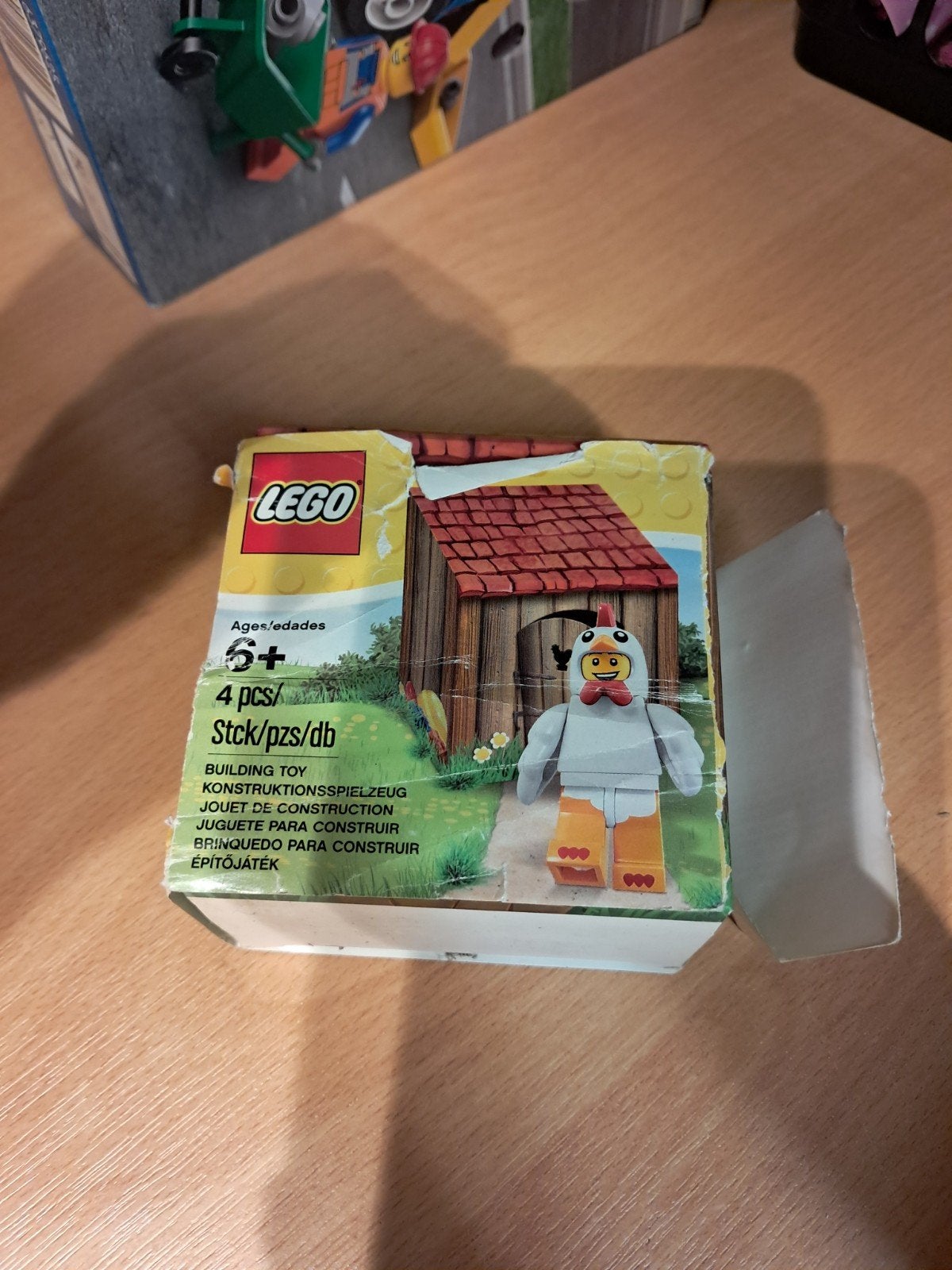 lego set kip, Ophalen