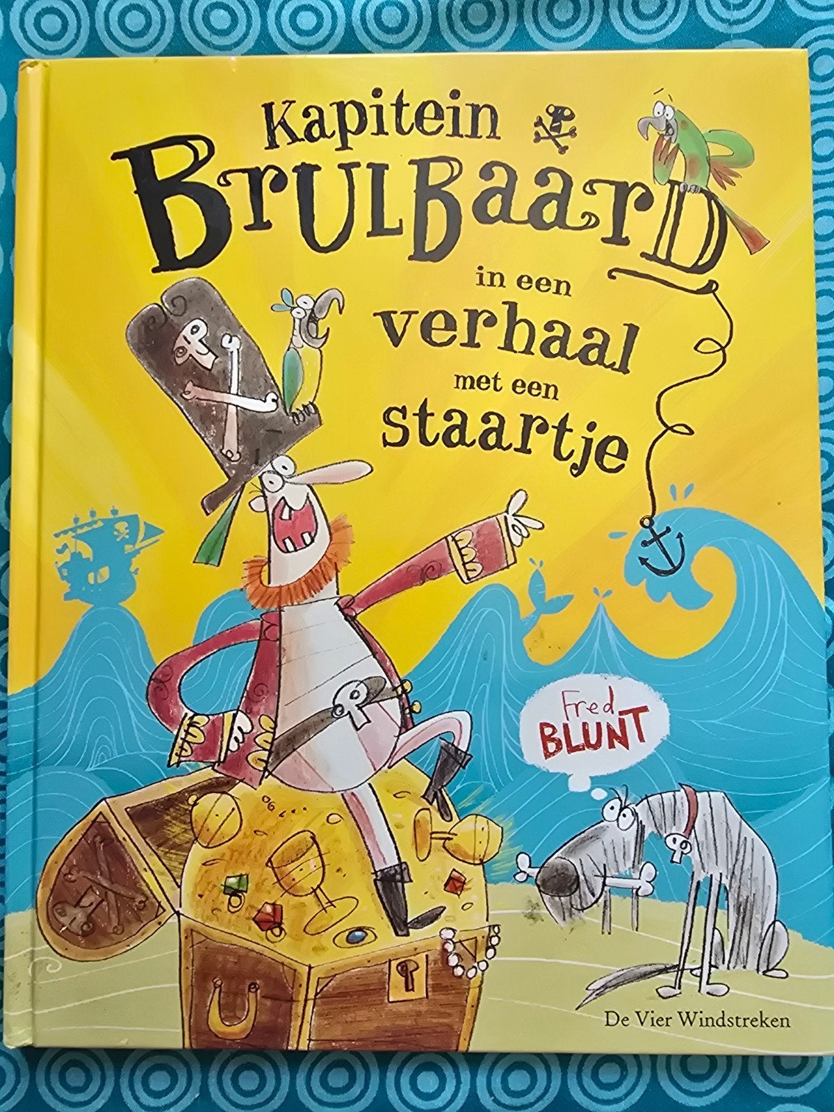 Kapitein Brulbaard in een verhaal met een staartje, Ophalen of Verzenden, Zo goed als nieuw, Fred Blunt