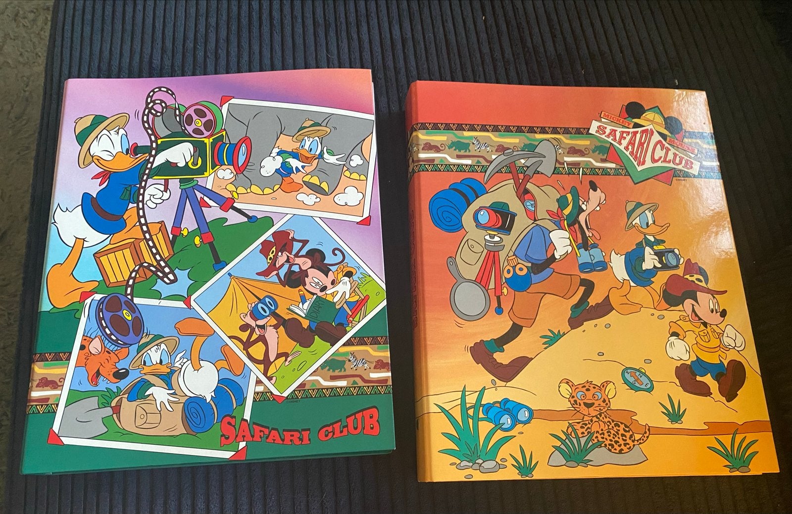 Mickey Mouse Safari Club Multimappen Set van 2, Ophalen of Verzenden, Zo goed als nieuw