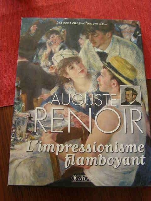 Frans boek met puzzel over Renoir, Ophalen of Verzenden, Zo goed als nieuw