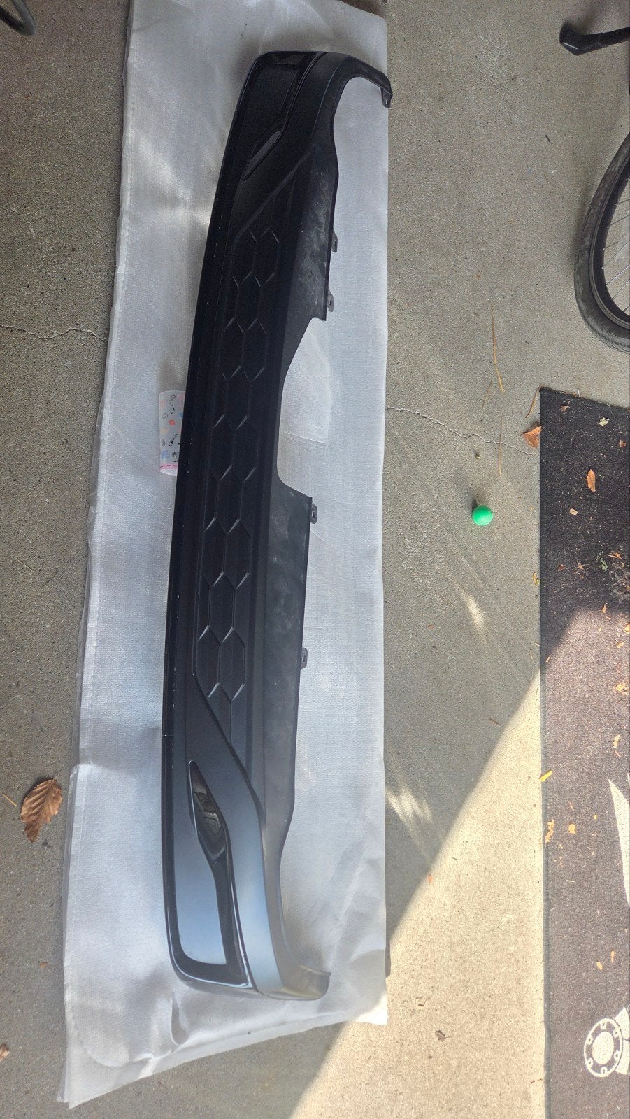 Audi A6 TFSI e Achterbumper Insert - Origineel Onderdeel, Auto-onderdelen, Carrosserie en Plaatwerk, Ophalen, Gebruikt, Audi, Achter