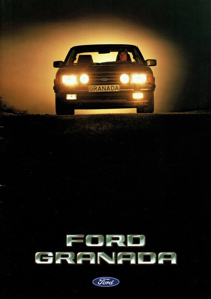 Folder Ford Granada (Belgische uitgave - 1982), Verzenden, Gelezen, Ford