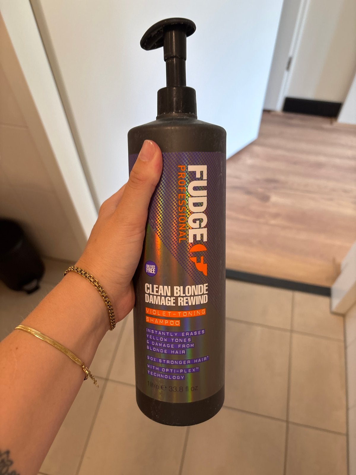 Zilvershampoo fudge, Ophalen
