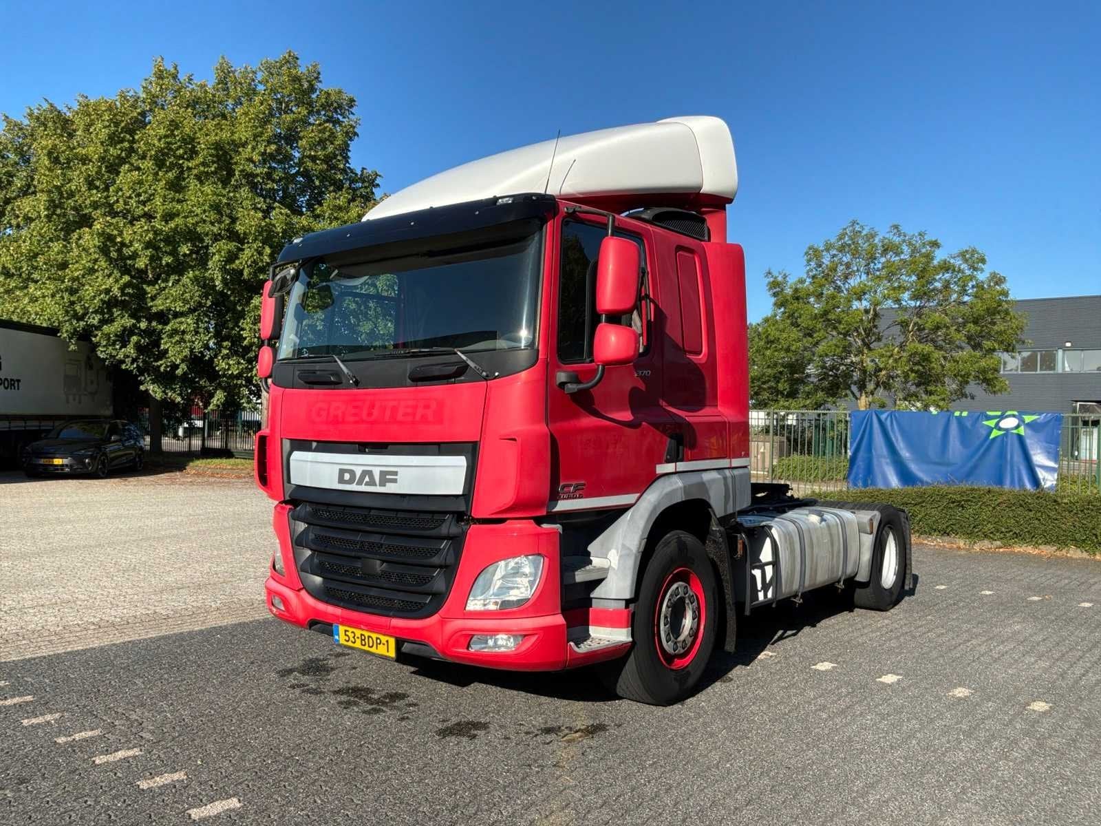 2014 DAF CF 370 FT trekker, Euro 6, Overige brandstoffen, Origineel Nederlands, Bedrijf